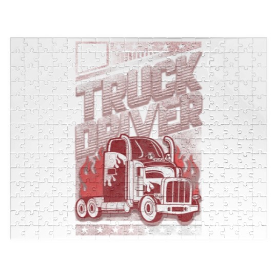 Truck Driver, Truck driving Jigsaw Puzzles