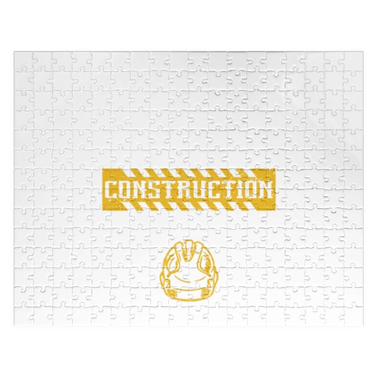 Keep calm the construction manager is here Jigsaw Puzzles