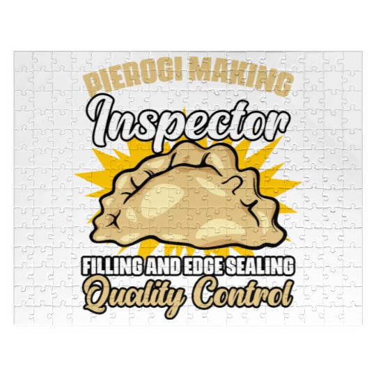 Pierogi Making Funny Polish Dumpling Food Maker Jigsaw Puzzles