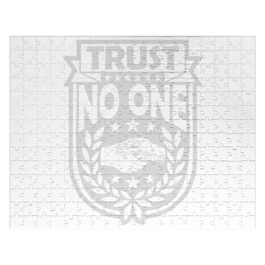 trust no one quote Jigsaw Puzzles