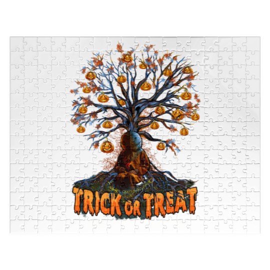 Trick or Treat, Halloween Party, Candy, Pumpkin Jigsaw Puzzles