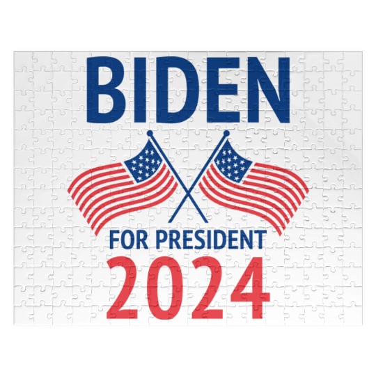 Joe Biden For President 2024 Jigsaw Puzzles