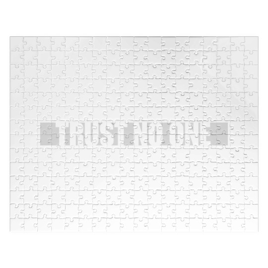 trust no one quote Jigsaw Puzzles