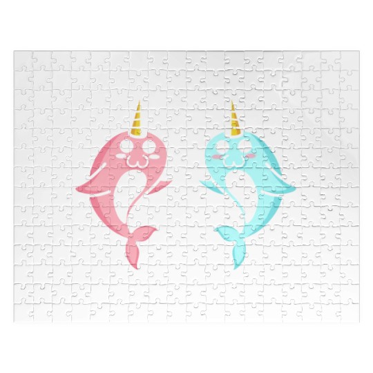 I Narwhal Ways Love You Unicorn Of The Sea Animal Jigsaw Puzzles