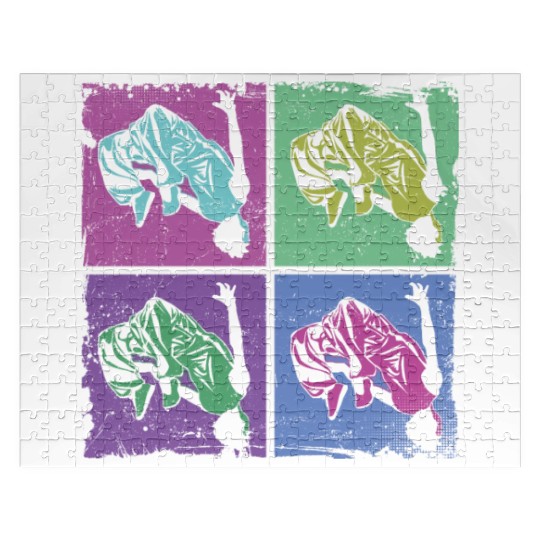 Parkour Free Running Traceur 80s Jigsaw Puzzles