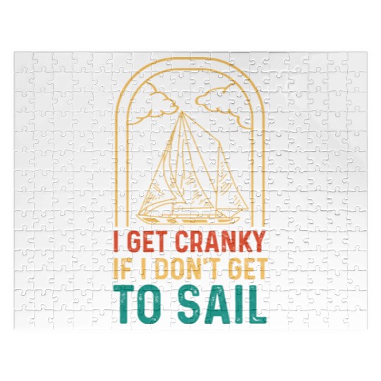 I Get Cranky Tourist Gift Jigsaw Puzzles