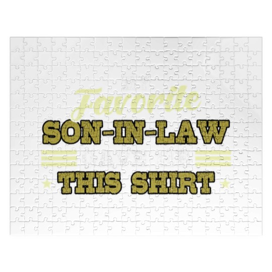 My Favorite Son In Law Gave Me This Jigsaw Puzzles