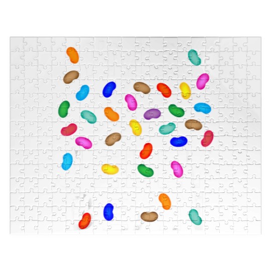 pretend im jelly bean halloween candy costume Jigsaw Puzzles