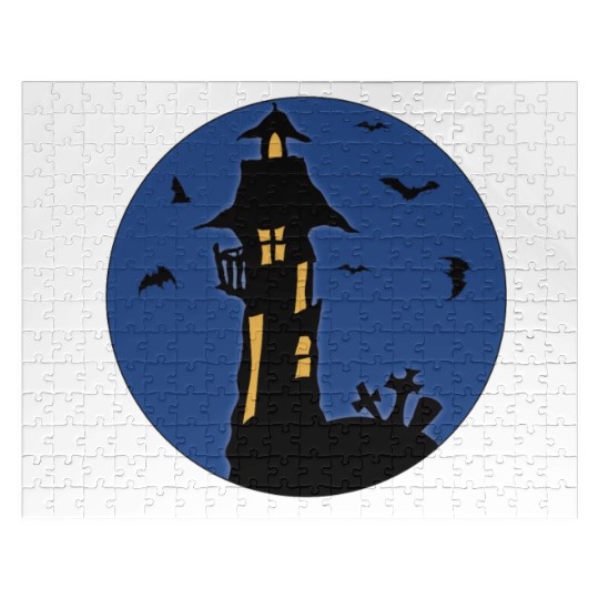 Halloween Haunted House Jigsaw Puzzles