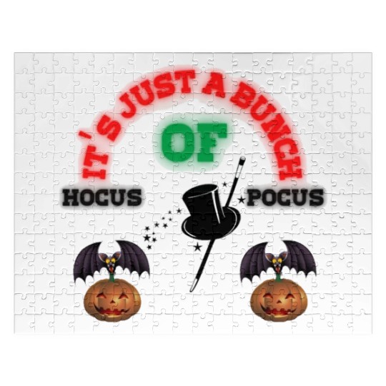 It's Just A Bunch Of Hocus Pocus Jigsaw Puzzles