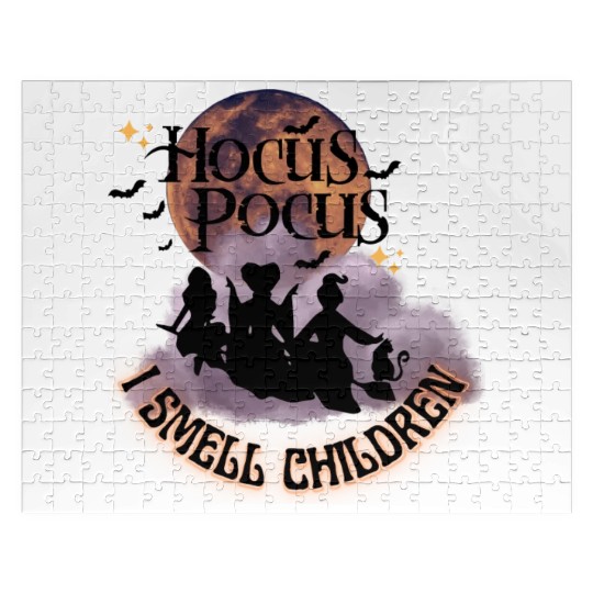 Hocus Pocus Sticker, I Smell Children Sticker Jigsaw Puzzles