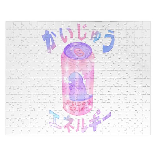 Kaiju Energy Drink | Funny Monster Japanese Art Jigsaw Puzzles