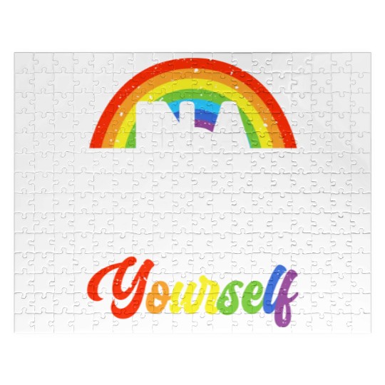 In A World Where You Can Be Anything Be Yourself Jigsaw Puzzles