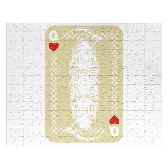 Santa Muerte Calavera Mexico Skeleton Poker Card D Jigsaw Puzzles