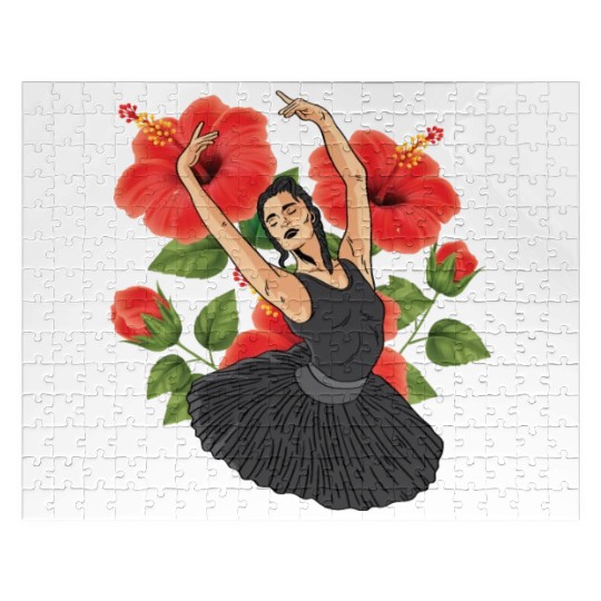 Ballerina Dancer Ballet Dancer Gift Jigsaw Puzzles