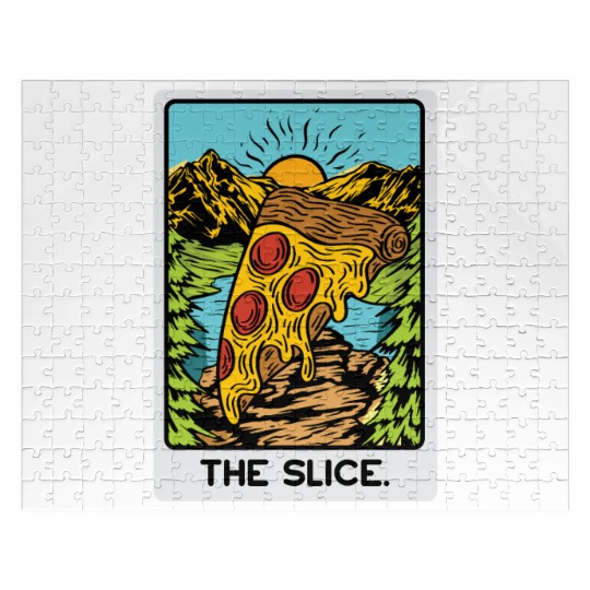 The Slice Pizza Lover Gift Jigsaw Puzzles