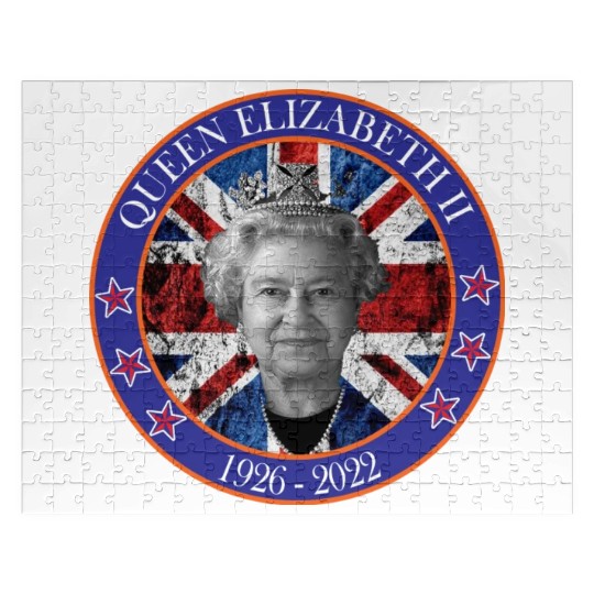 ''queen elizabeth Jigsaw Puzzles rest in peace elizabeth sh
