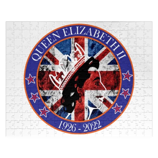 ''queen elizabeth Jigsaw Puzzles rest in peace elizabeth sh