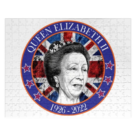''queen elizabeth Jigsaw Puzzles rest in peace elizabeth sh