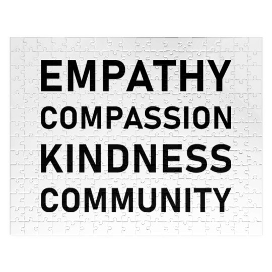 t Empathy Compassion Kindness Community 2 01 Jigsaw Puzzles