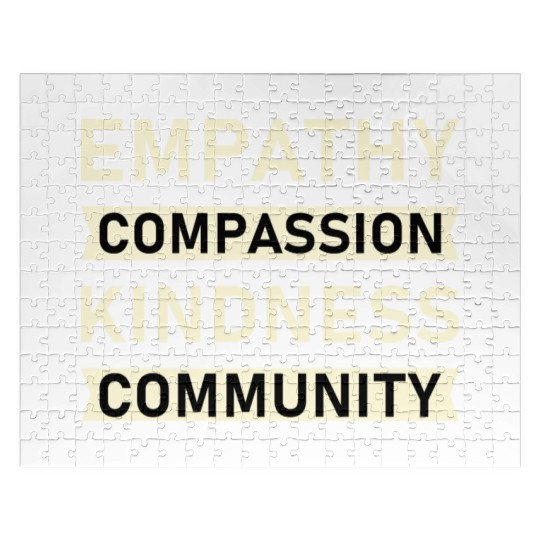 t Empathy Compassion Kindness Community 4 01 Jigsaw Puzzles