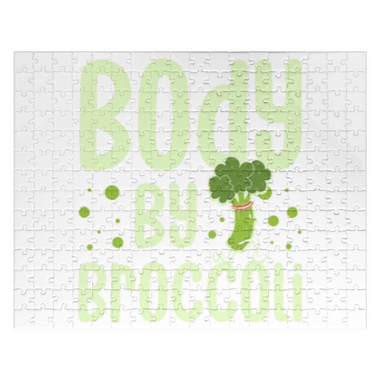Body By Broccoli Vegetarian Veggies Vegan Jigsaw Puzzles