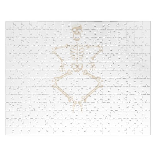 Jumpstyle Hardstyle Jumping Skeleton Jigsaw Puzzles