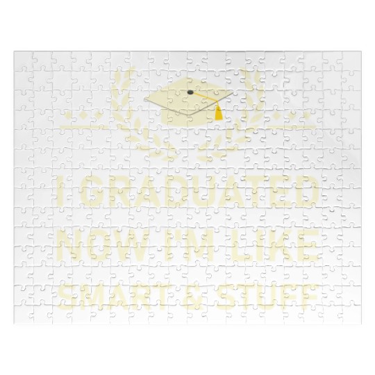 Funny College High School Graduation Gift Senior Jigsaw Puzzles