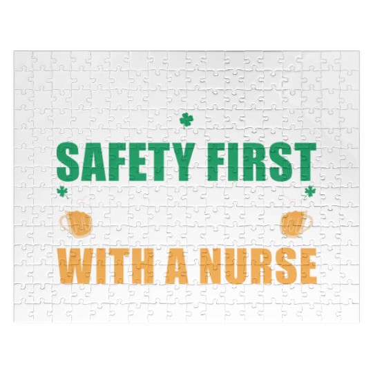 Safety First Drink With A Nurse Ireland St. Jigsaw Puzzles