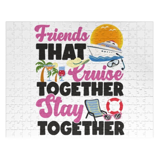 Cruise Ship Vacation Friends Jigsaw Puzzles
