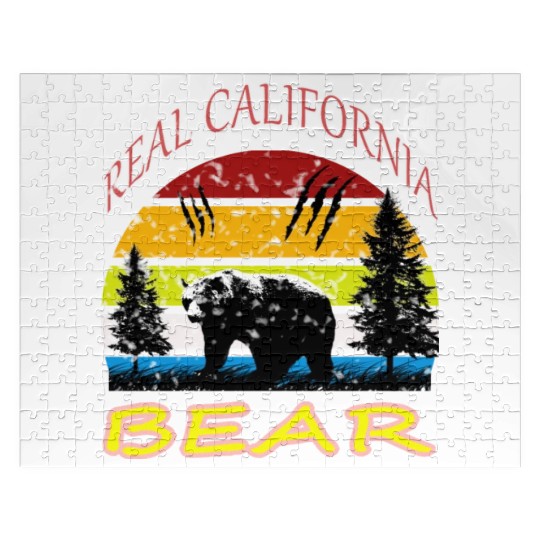 California BEAR Jigsaw Puzzles