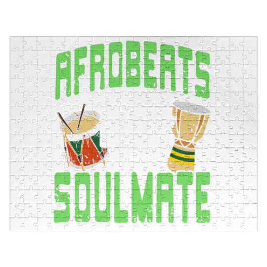 Afrobeats is my Soulmate African Music Jigsaw Puzzles