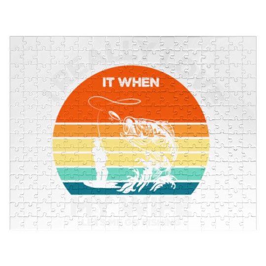 I Really Love It When My Wife Lets Me Go Fishing Jigsaw Puzzles