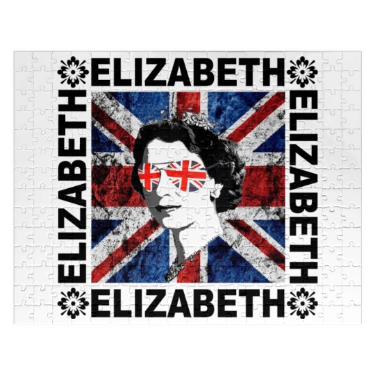 Queen Elizabeth II Rest in Peace Elizabeth Jigsaw Puzzles