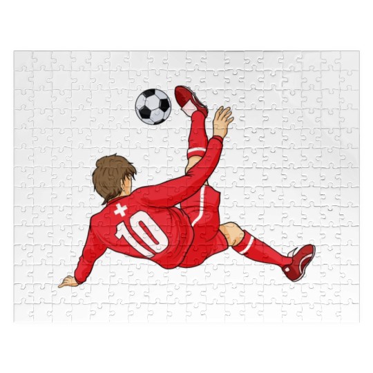 Swiss National Soccer Team I Football Switzerland Jigsaw Puzzles