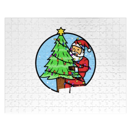 Lets get lit christmas Jigsaw Puzzles