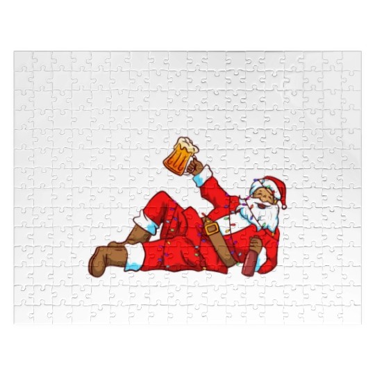 Lets get lit christmas Jigsaw Puzzles