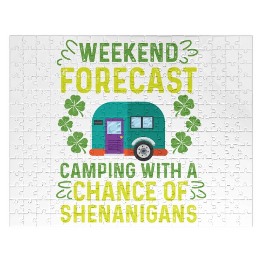 Pop-up Shenanigans Camper Gift Jigsaw Puzzles