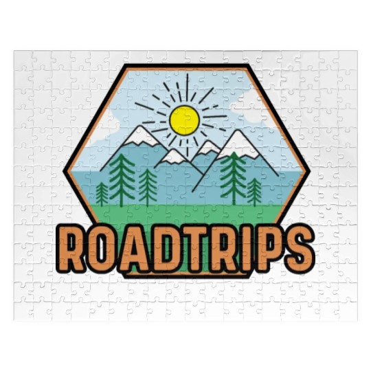Road Trip Shenanigans Nature Lover And Explorer Gi Jigsaw Puzzles