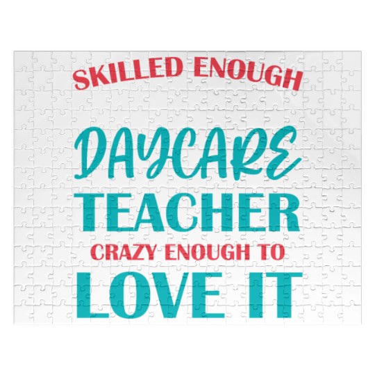 Daycare Teacher Childcare Educator Director Jigsaw Puzzles