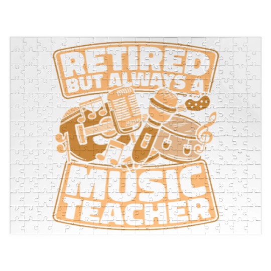 Music Teacher Retired Jigsaw Puzzles