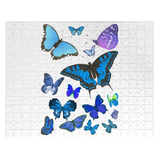 Womens Butterfly Beautiful Butterflies Garden Jigsaw Puzzles