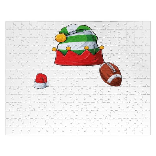 Gamer Elf Family Matching Christmas Group Pajama Jigsaw Puzzles