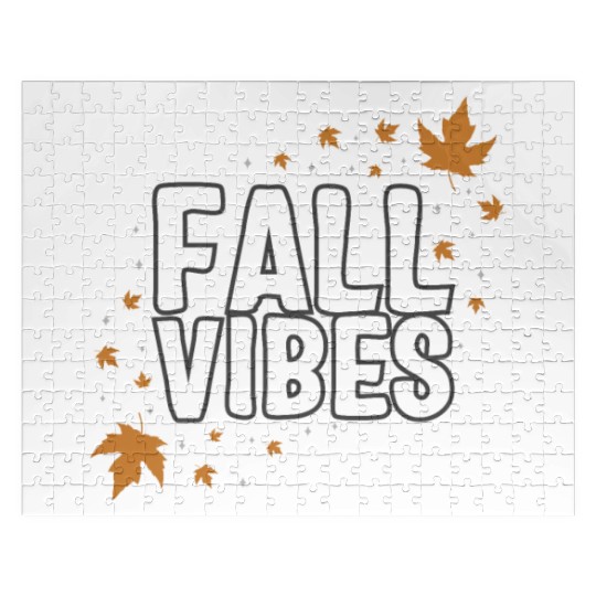 Halloween Theme Fall Vibes Coffee Lover Mug Gift, Jigsaw Puzzles