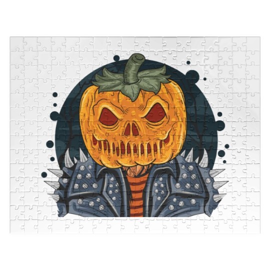 Spooky Jack-o'-lantern Jigsaw Puzzles