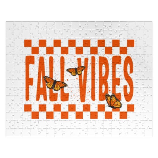 Halloween Theme Fall Vibes Coffee Lover Mug Gift, Jigsaw Puzzles