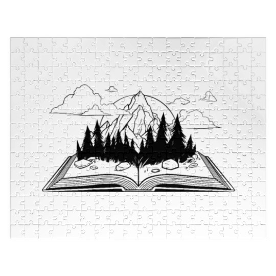 Gifts for Book Lovers, Books Literature Nature Jigsaw Puzzles