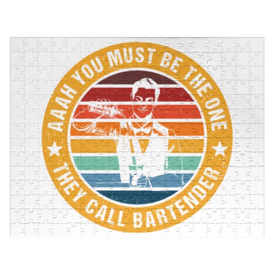 Aaah You Must Be The One They Call Bartender Jigsaw Puzzles