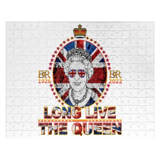 Queen Elizabeth II Rest in Peace Elizabeth Jigsaw Puzzles