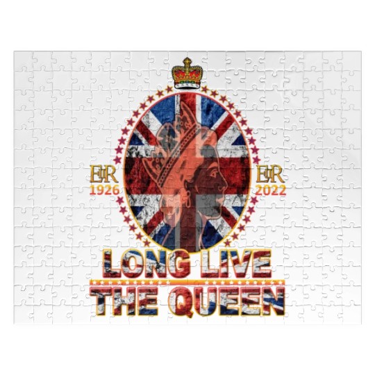 Queen Elizabeth II Rest in Peace Elizabeth Jigsaw Puzzles